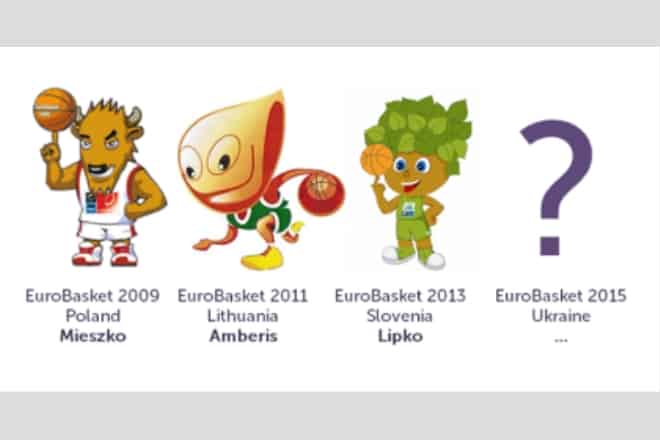 Конкурс на розробку офіційного талісмана EuroBasket2015
