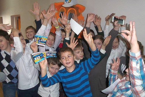 Талісман ФБУ запросив школярів на Фінал чотирьох FreezeOil Кубка України