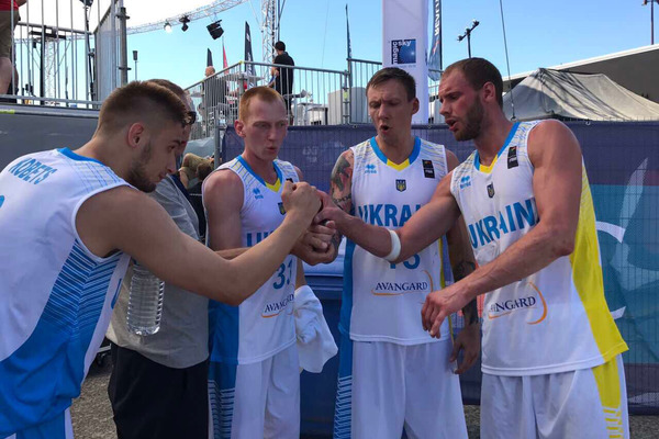 Чоловіча збірна України 3х3 святкує першу перемогу на Чемпіонаті Світу