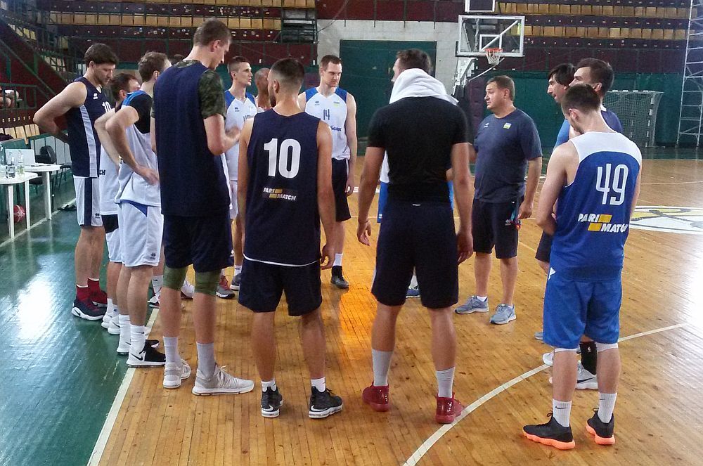 Національна чоловіча збірна України: тренування перед спарингами в Ізраїлі