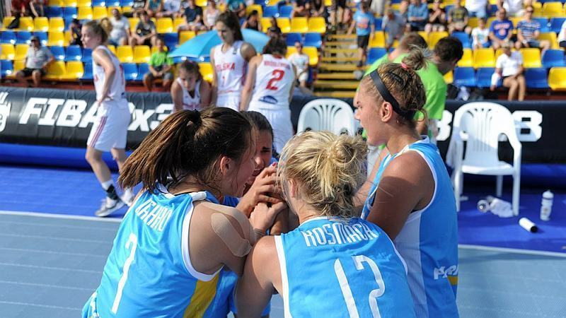Жіноча збірна України 3х3 на чемпіонаті Європи U-18: пряма трансляція
