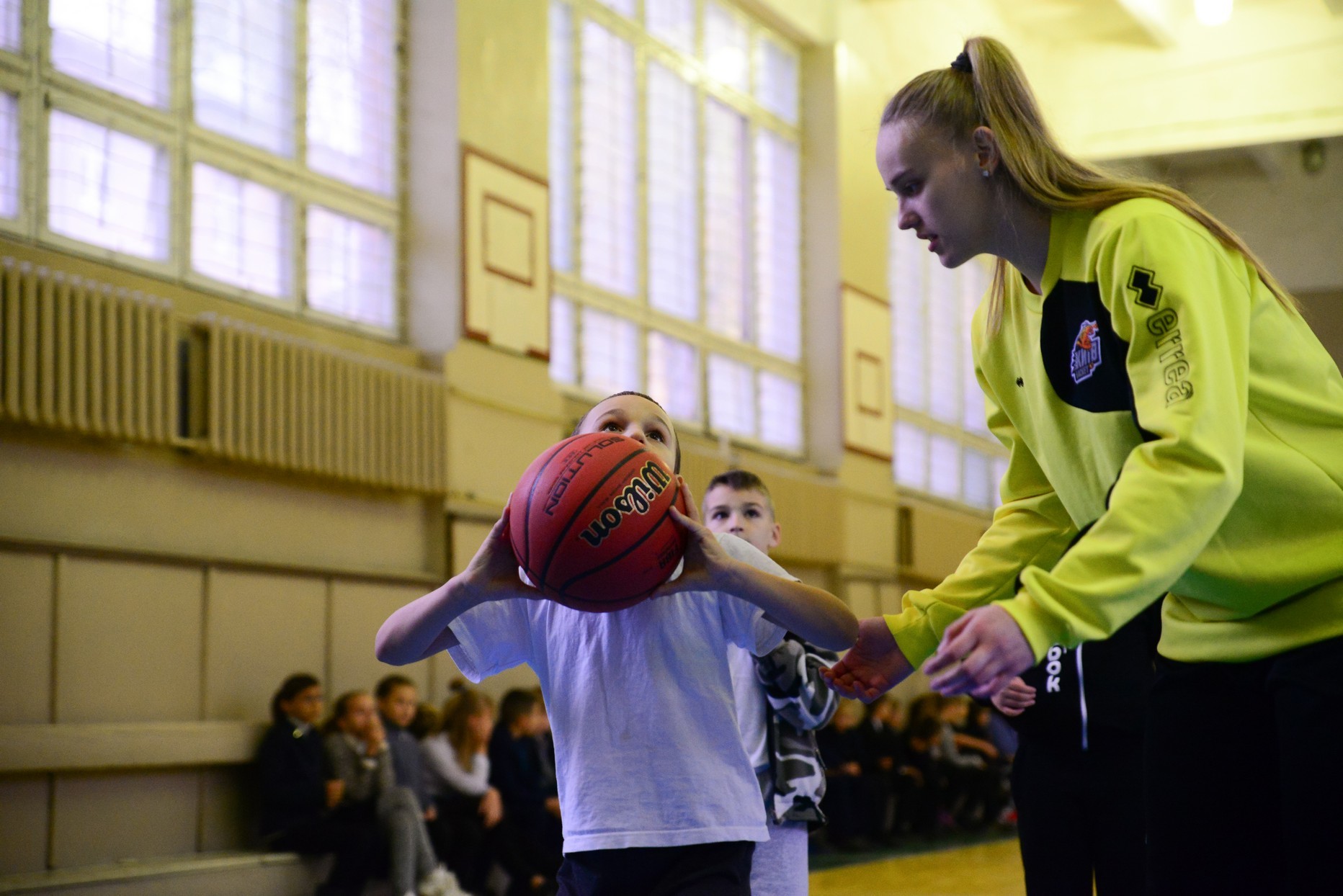 Чому у 54-й київській школі полюбили баскетбол: фотогалерея