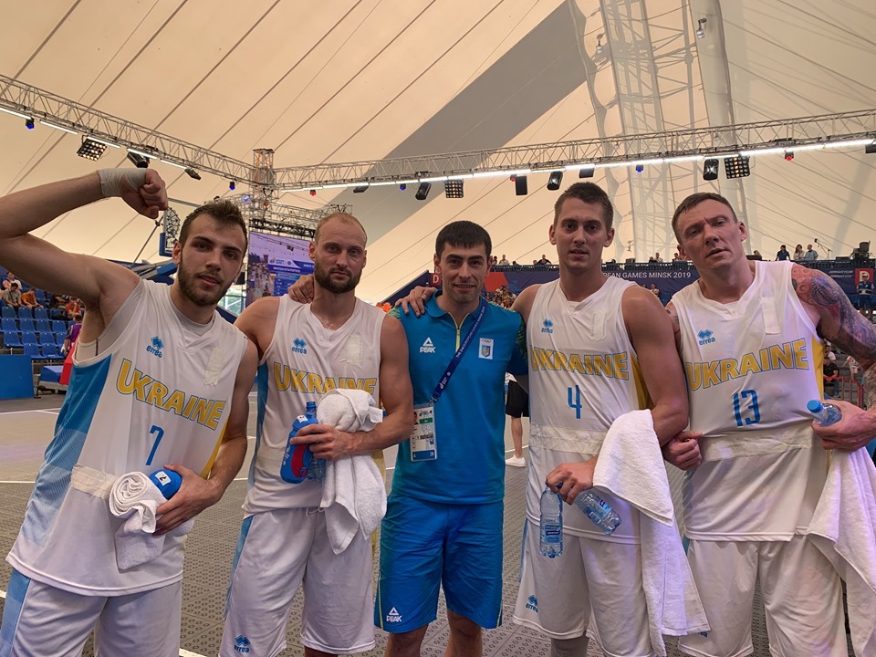 Чоловіча збірна України стартувала на Європейських іграх з перемоги над Францією