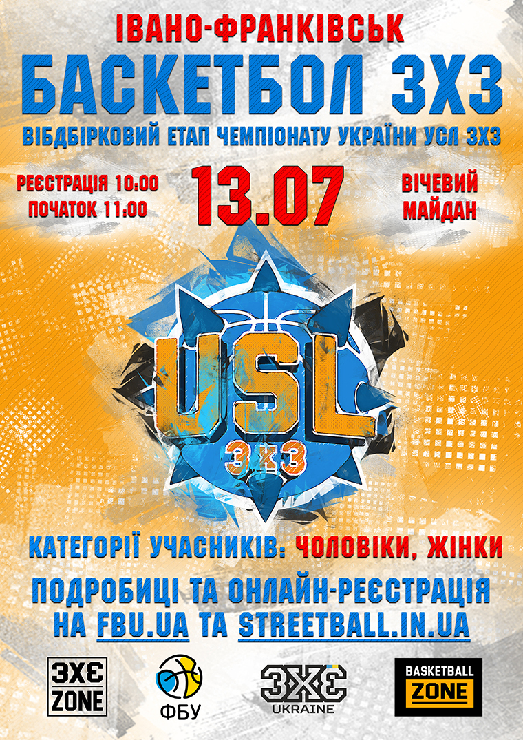 Чемпіонат України УСЛ 3х3: 