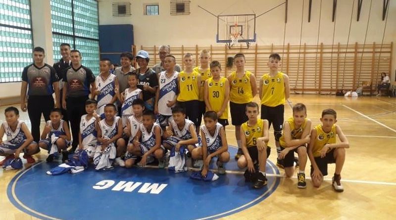 Юні баскетболісти Кропивницького виступили на змаганнях в Угорщині