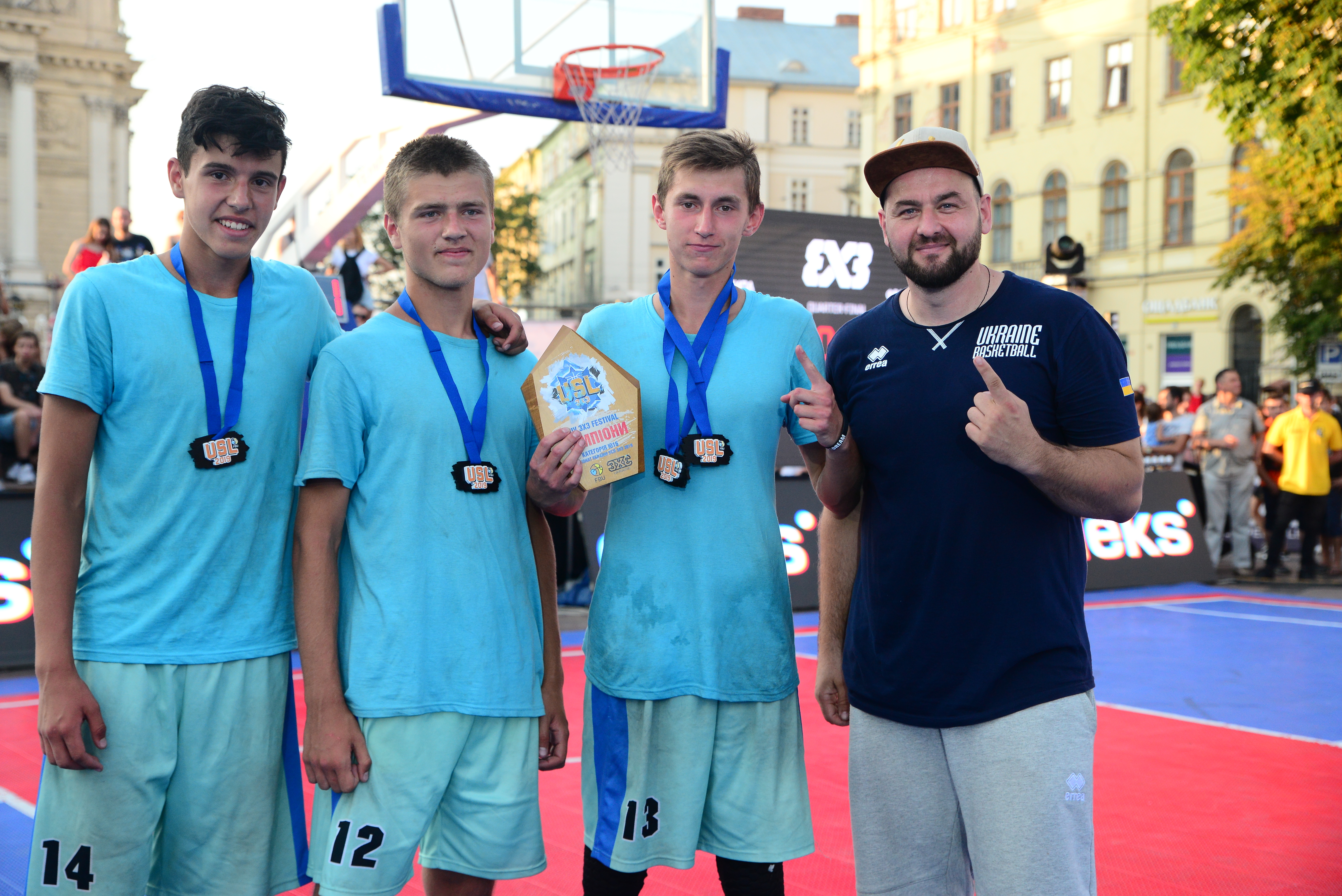 Визначено переможців категорій U-16 та U-18 на Lviv 3x3 Fest