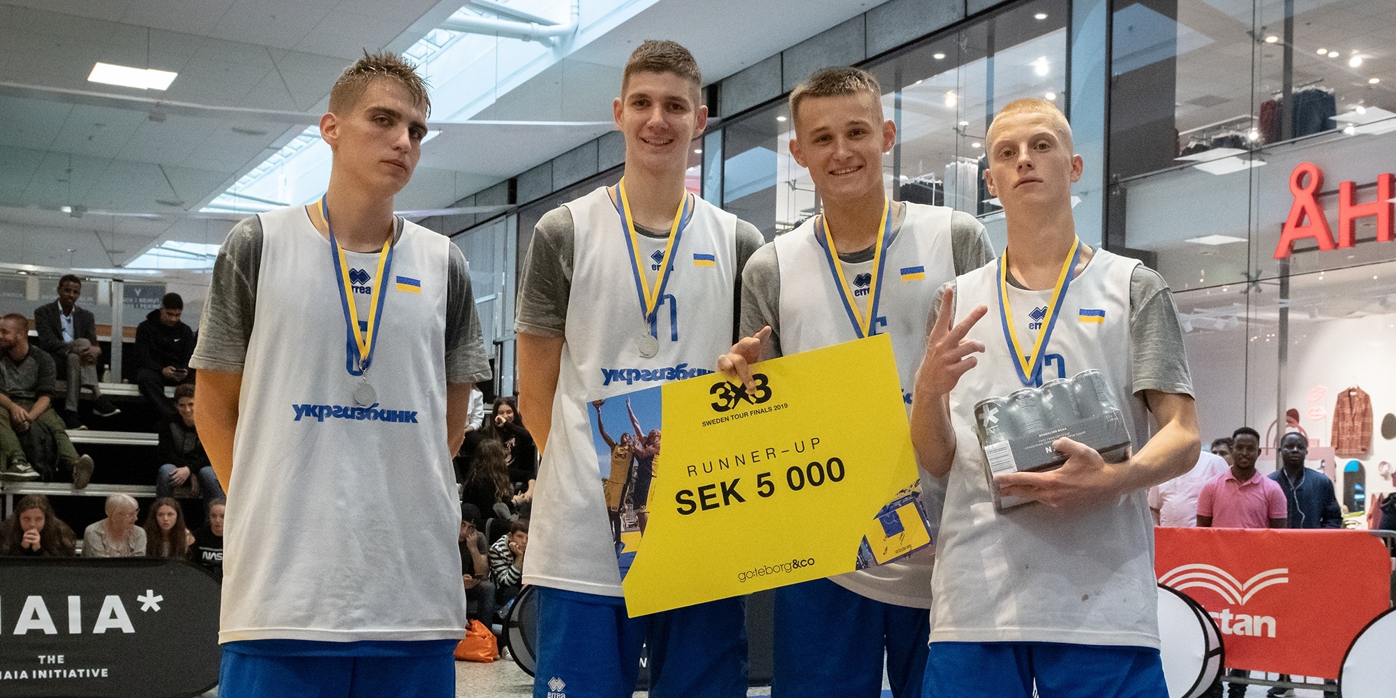 Збірна України U-18 посіла друге місце на турнірі в Швеції