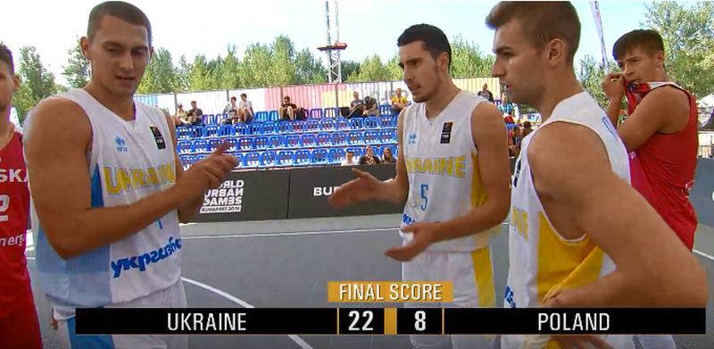 Україна впевнено перемогла на старті фіналу Ліги націй 3х3