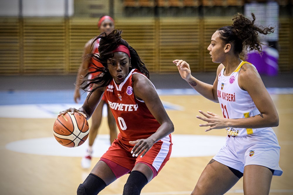 Прометей - Лієпая: онлайн відеотрансляція Європейської жіночої баскетбольної ліги
