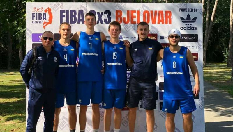 Чоловіча збірна України U-17 виступила на турнірі 3х3 в Хорватії
