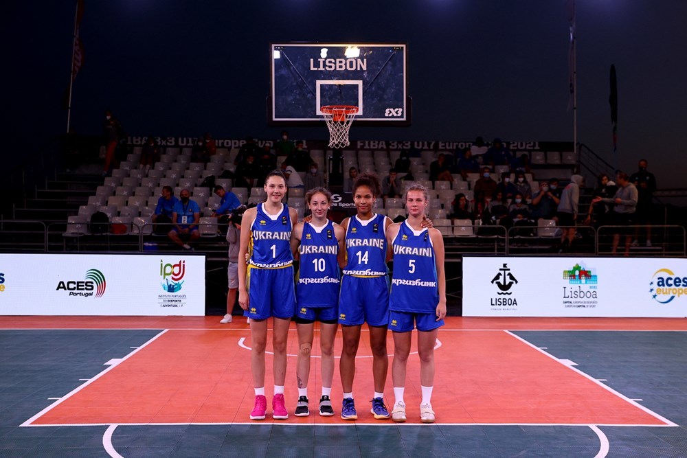 Жіноча збірна України U-17 вийшла в півфінал чемпіонату Європи 3х3