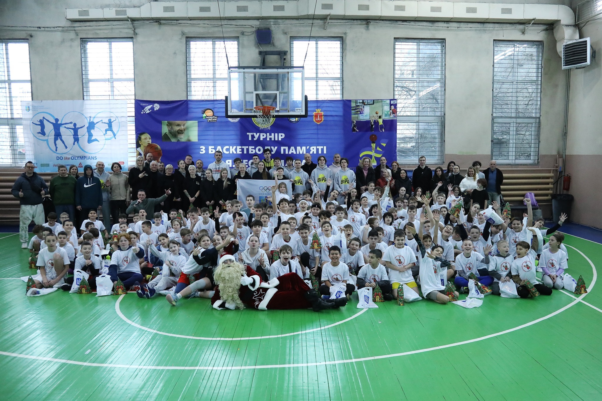 В Одесі провели новорічний фестиваль міні-баскетболу