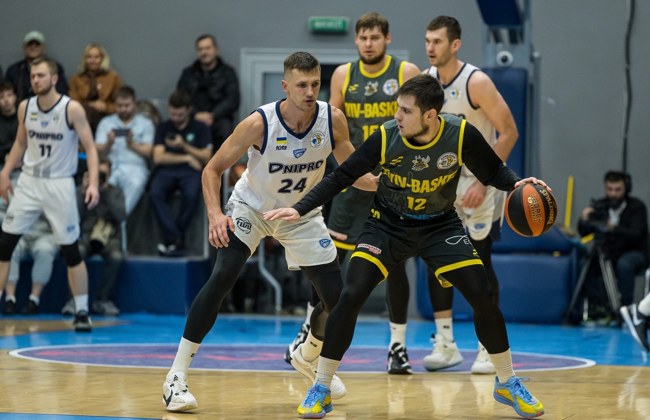 Перед матчем Київ-Баскет — Дніпро: цифри та ключові показники команд