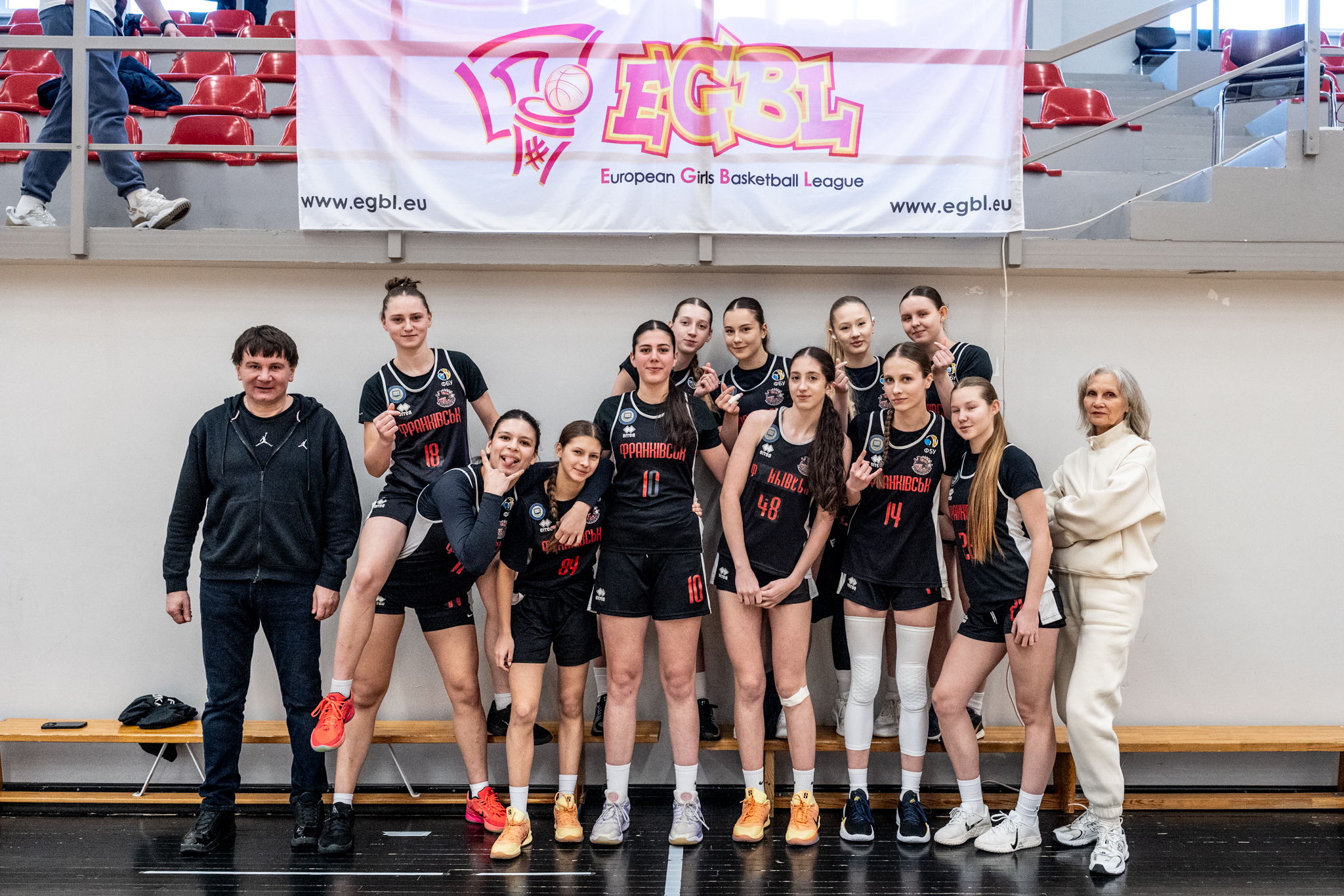 Чотири українські команди дівчат пробились до фіналів ЄЮБЛ цього сезону