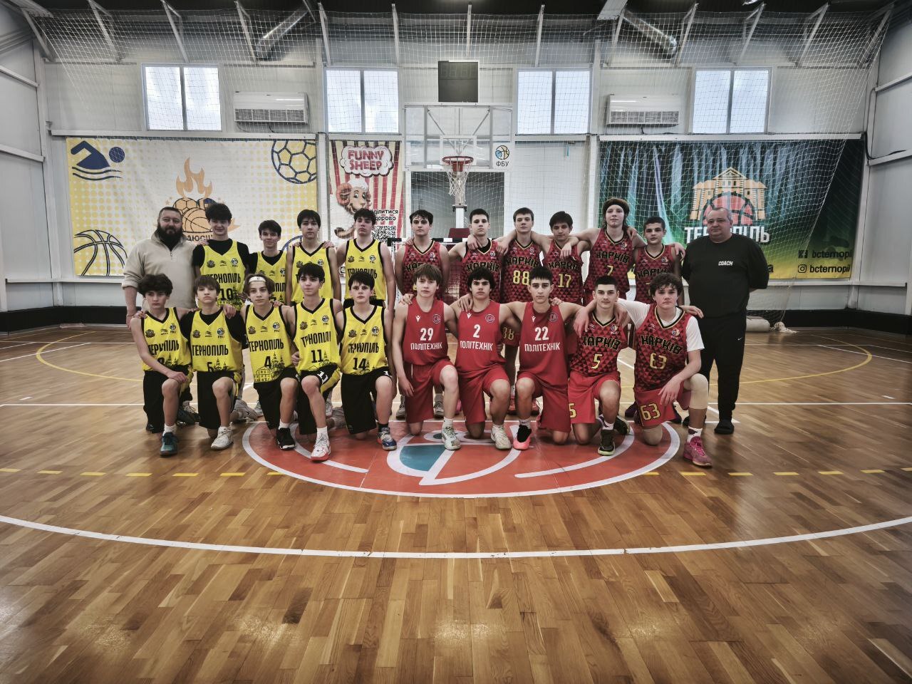 ВЮБЛ серед юнаків 2011 року: у Тернополі відбулись матчі за 25-35 місця