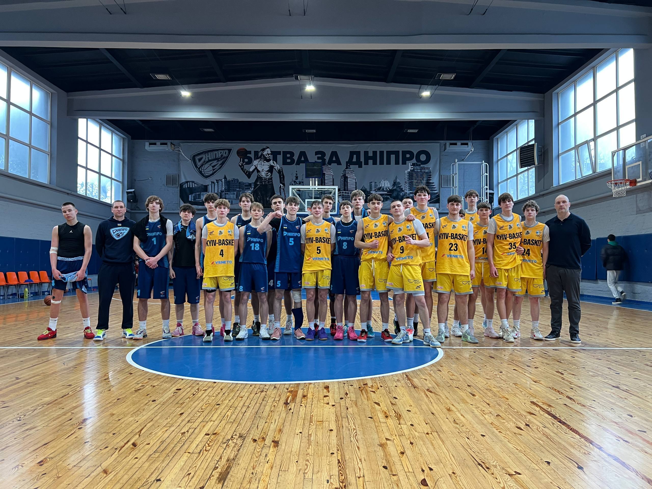 ВЮБЛ серед юнаків 2009 року: у Дніпрі стартував третій етап