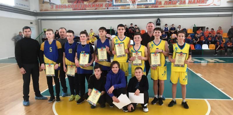 На Вінниччині відбулися змагання з баскетболу 3х3 серед школярів