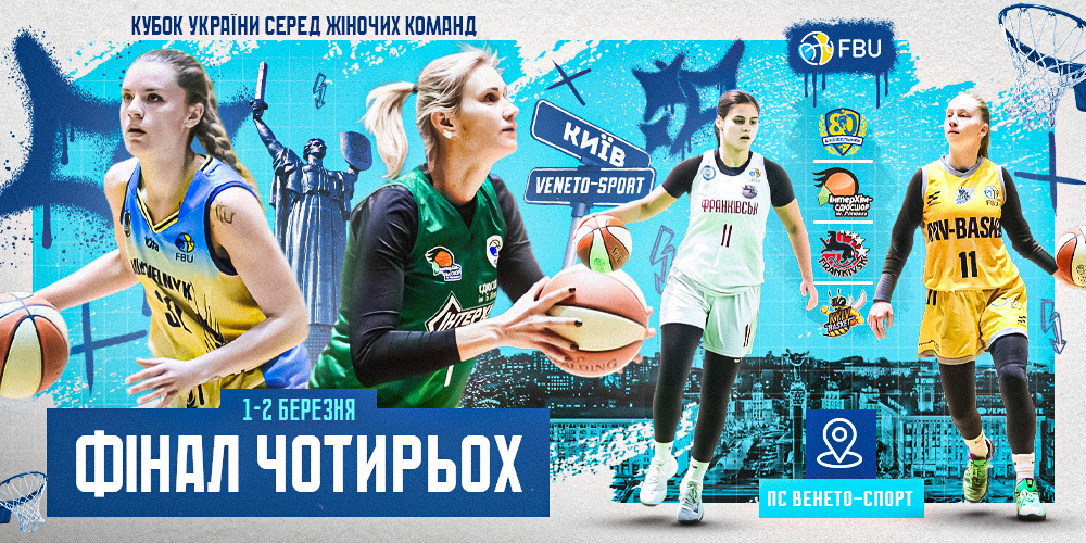 Фінал чотирьох жіночого Кубка України: відеотрансляція медальних матчів 2 березня