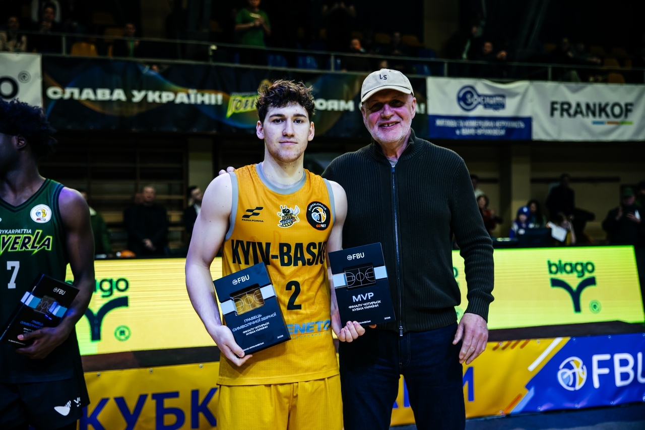 Визначено символічну збірну та MVP Фіналу чотирьох Кубка України