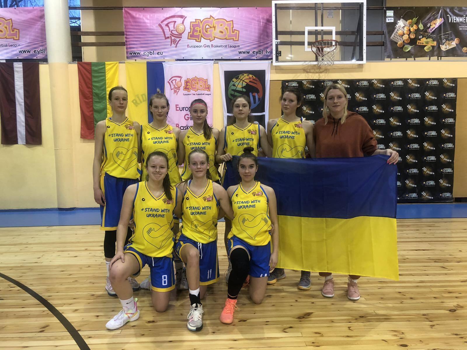 Жіноча збірна України U-15 стартувала на етапі ЄЮБЛ в Латвії