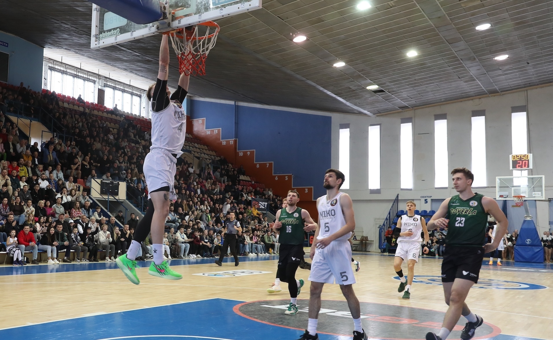 Ніко-Баскет переміг Прикарпаття-Говерлу та піднявся на сьоме місце за підсумком регулярного чемпіонату