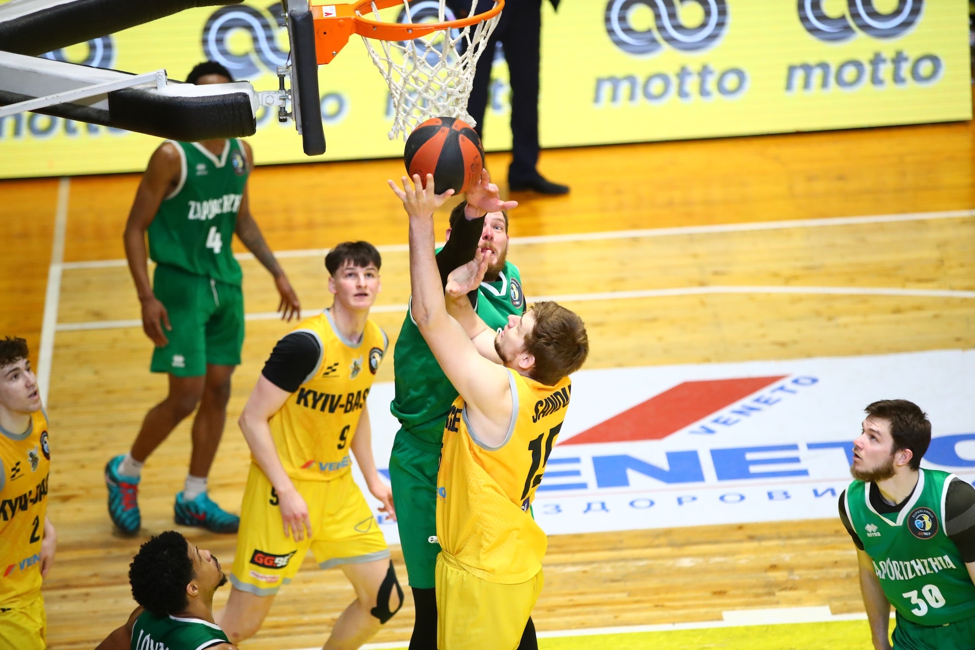 Київ-Баскет виграв перший домашній матч плейоф: фотогалерея гри проти Запоріжжя