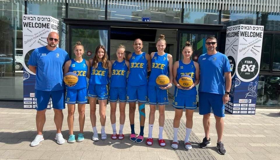 Жіноча збірна України з баскетболу 3х3 прибула в Ізраїль на відбір на чемпіонат Європи