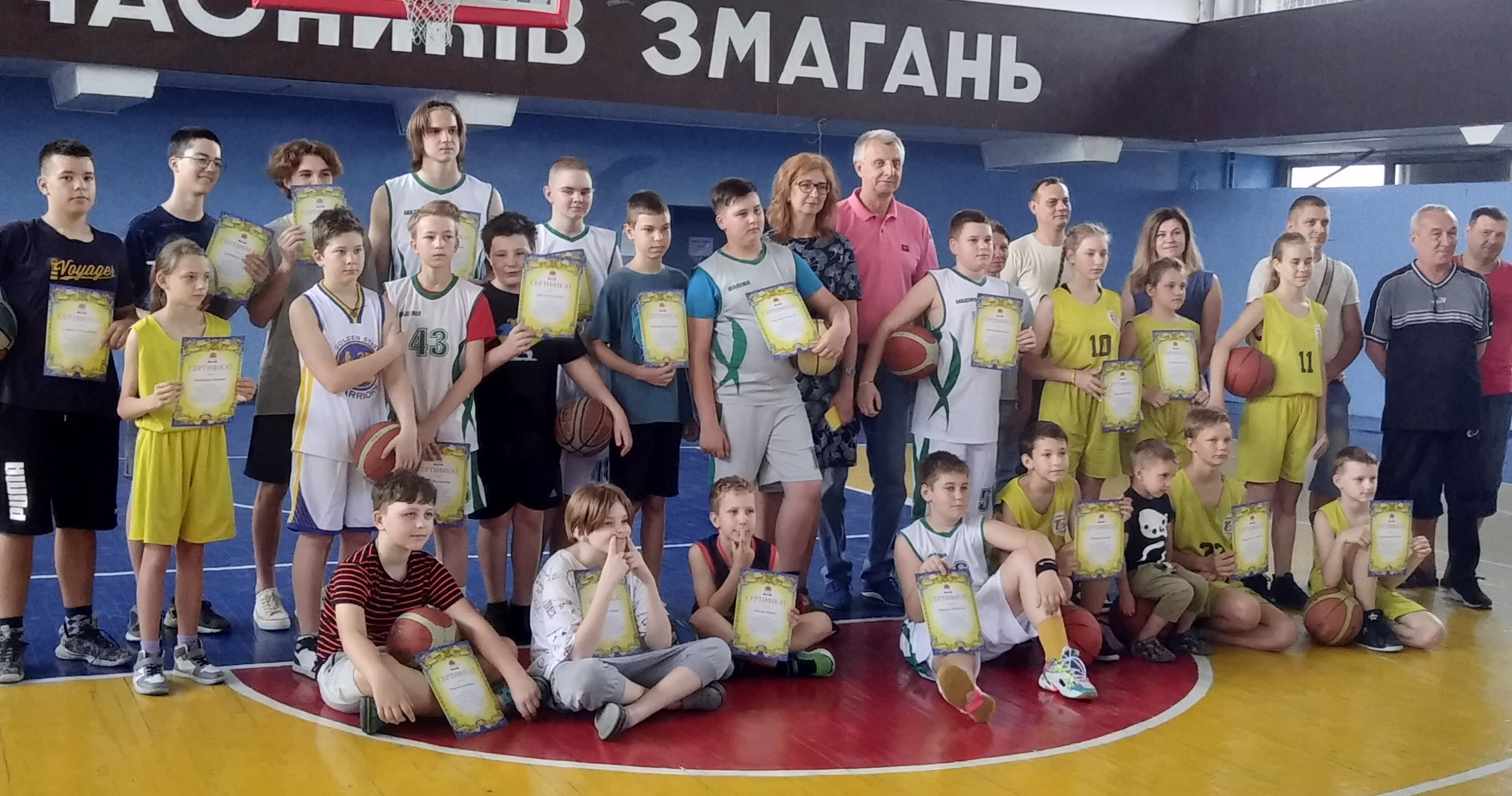 У Дніпрі провели баскетбольний літній табір для дітей