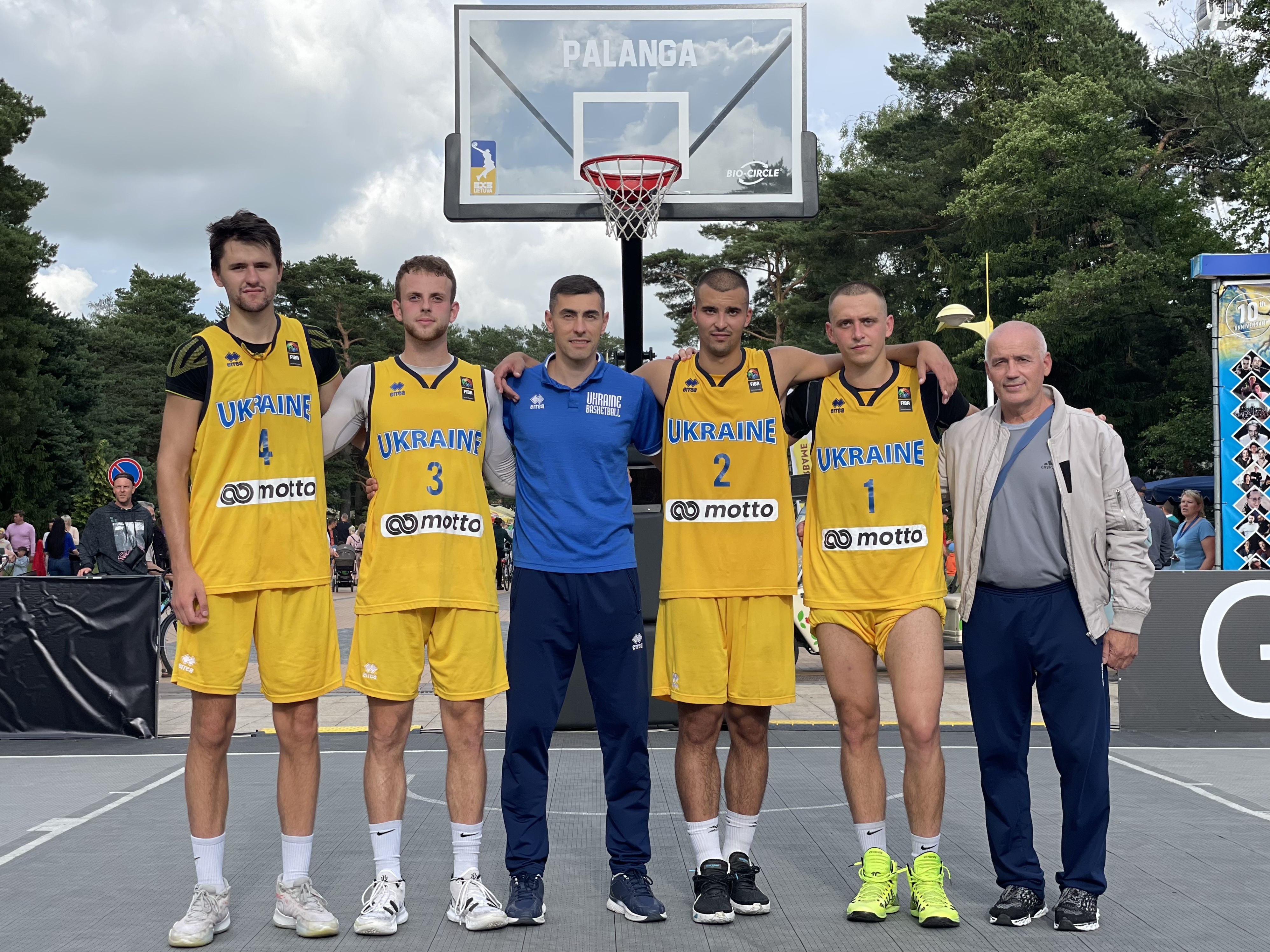 Чоловіча збірна України 3х3 стала другою на турнірі у Литві