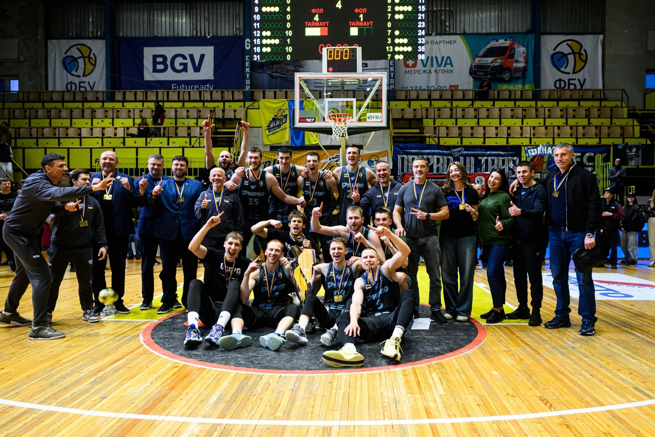 Дніпро обіграв Київ-Баскет і став чемпіоном Суперліги GGBET