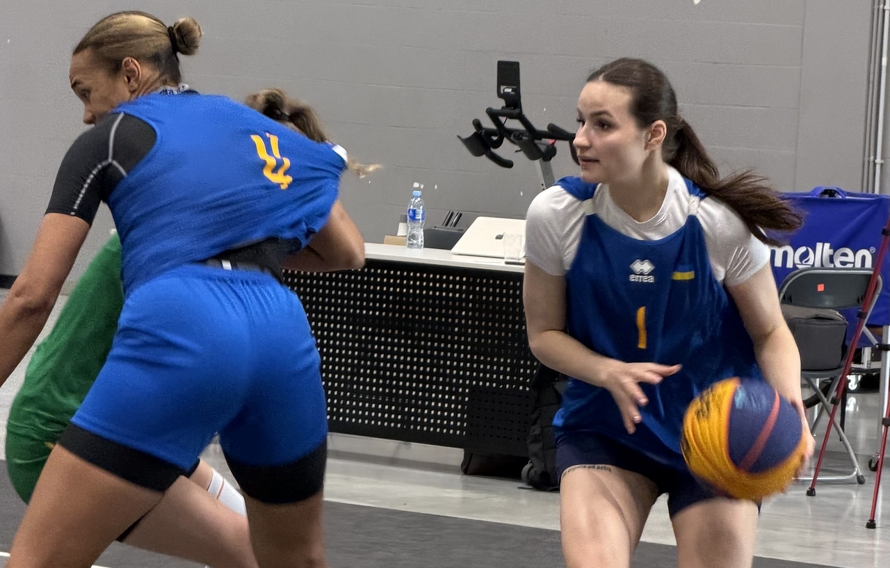 Жіноча збірна України 3х3 зіграла спаринги з Литвою