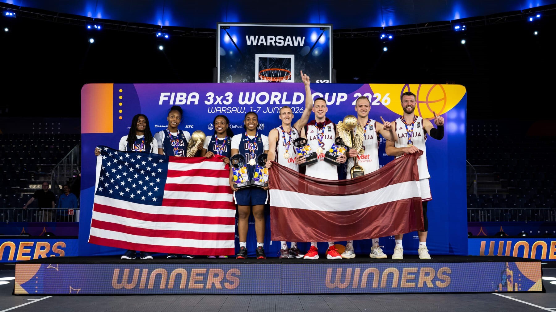 США та Латвія стали чемпіонами світу 3х3, Австралія зупинилася за крок від титулу