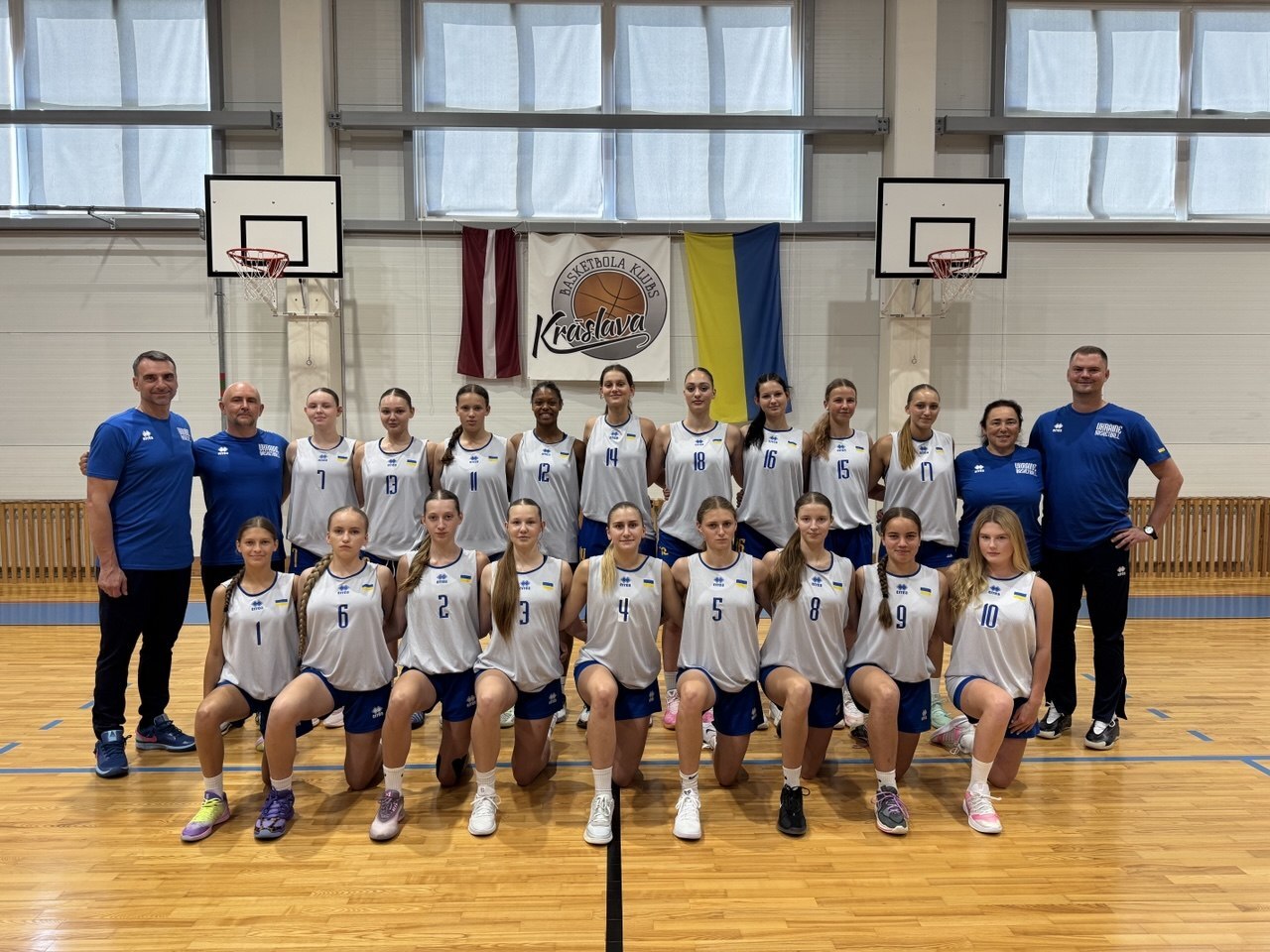Жіноча збірна України U-16 розпочала підготовку до чемпіонату Європи