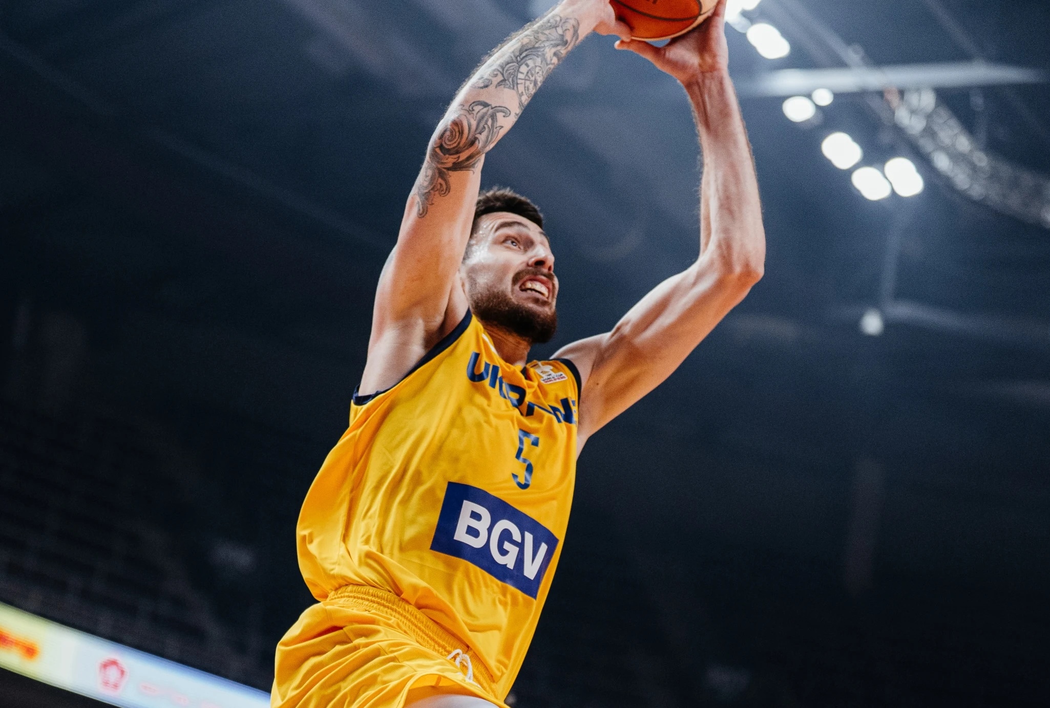 Ukraine national basketball team prepares for friendly match against Latvia
