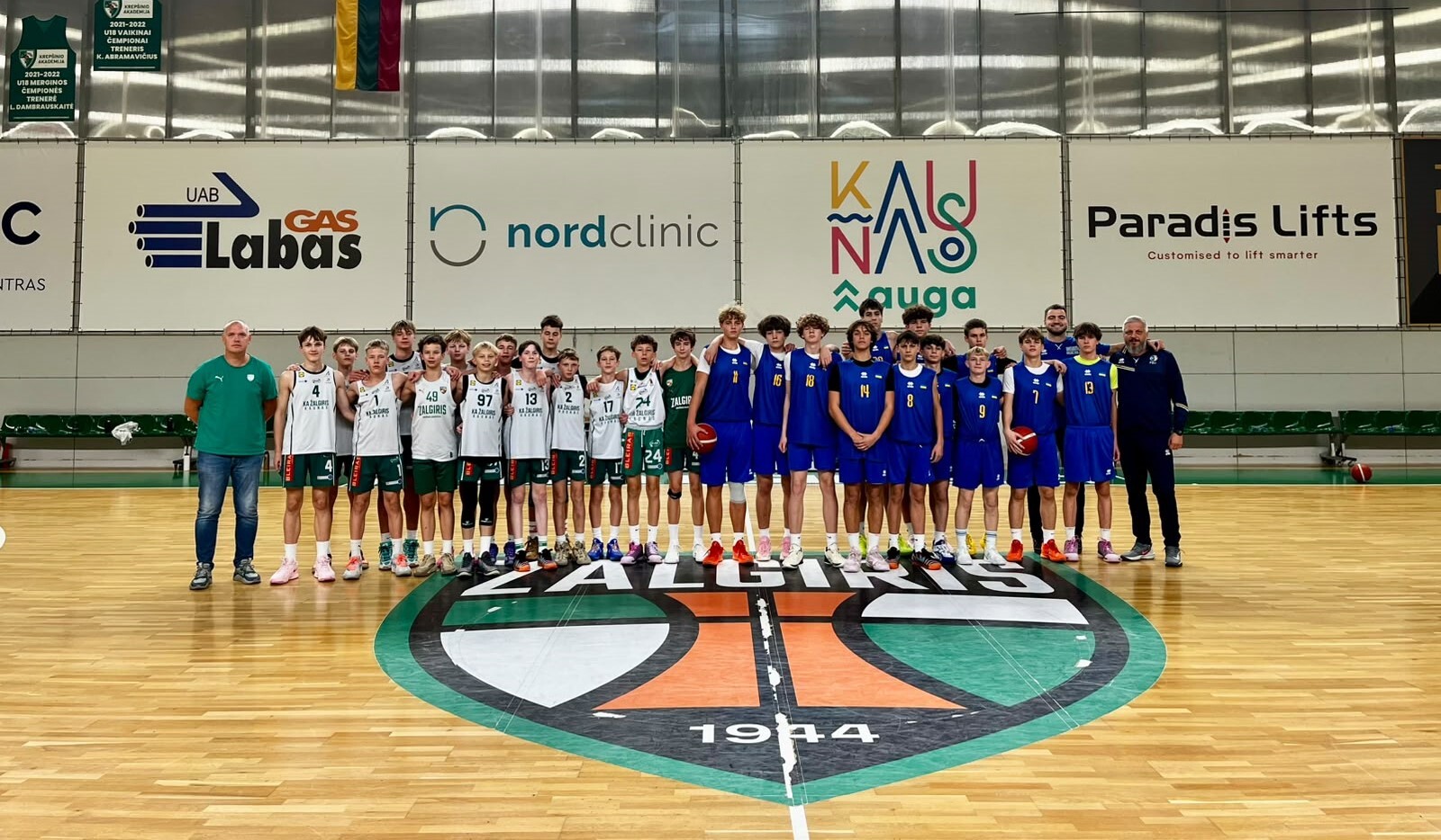 Збірна України U-14 провела контрольний матч у Литві