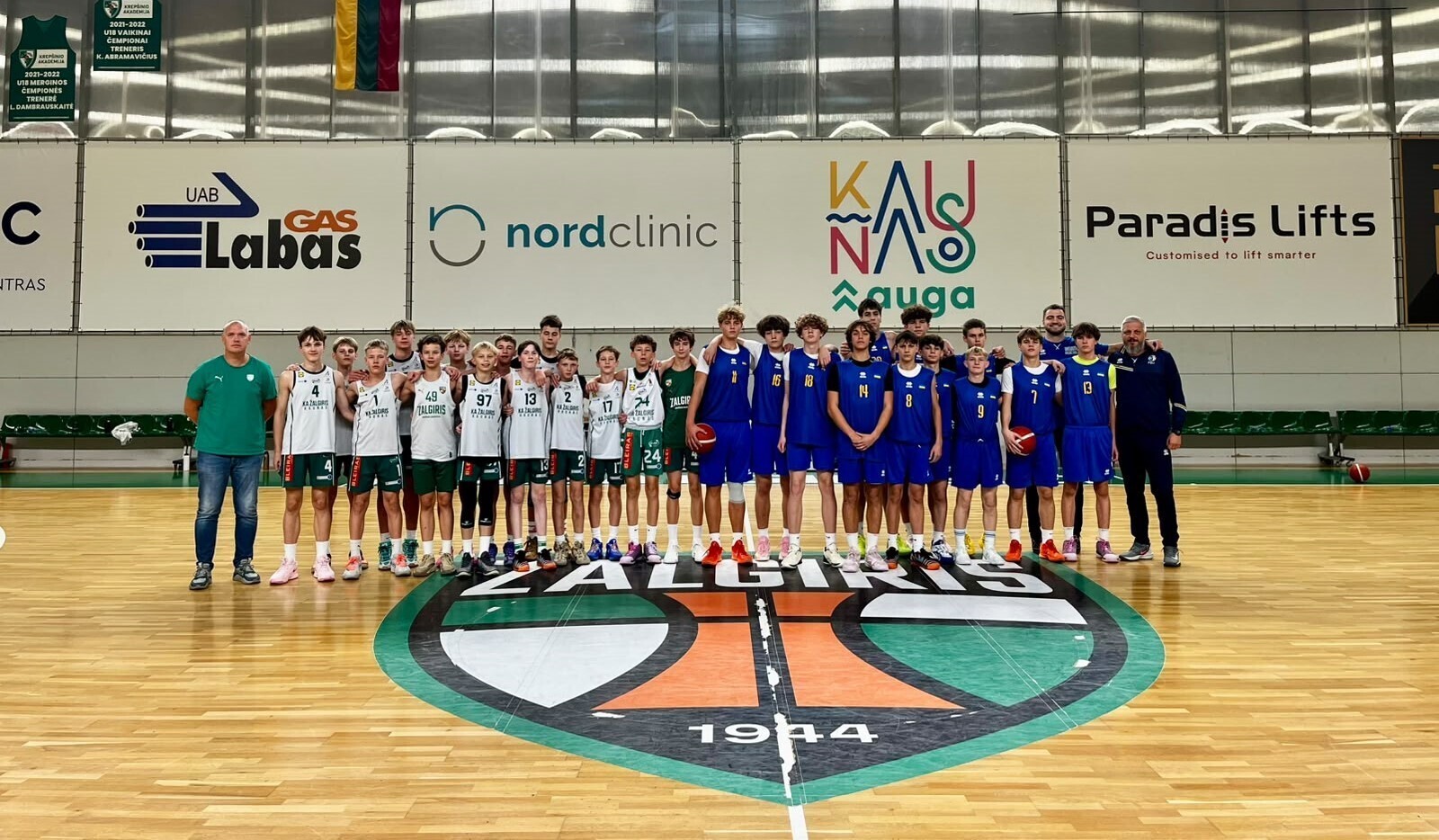 Збірна України U-14 виграла другий матч у Литві