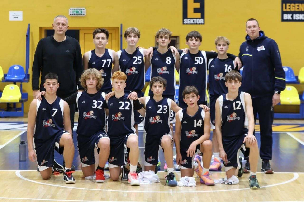 БК Ужгород U-15 став переможцем першого туру CEYBL у Словаччині