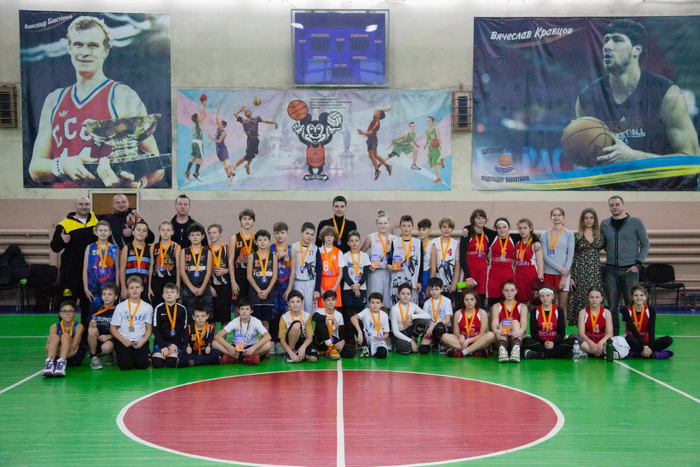 Фінішував другий раунд Одеської дитячої баскетбольної ліги в категорії 