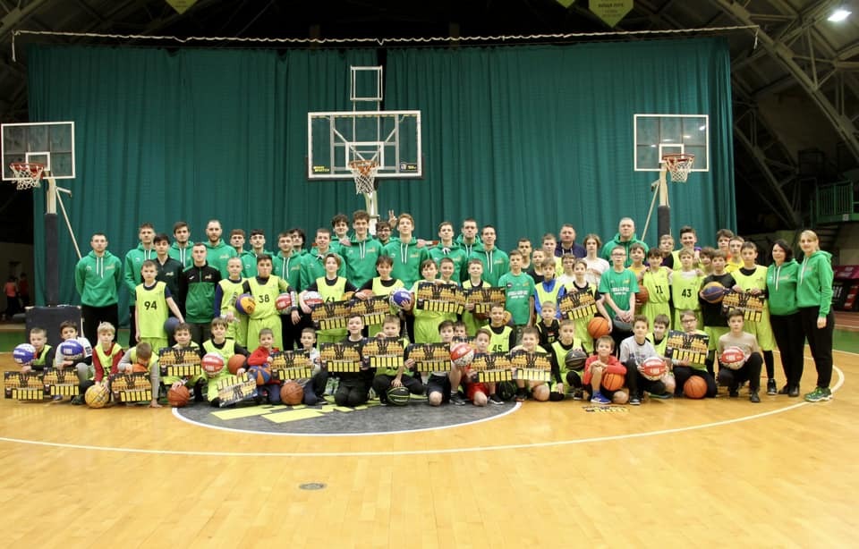 БК Говерла провів Fan Day з вихованцям Баскетбольної Академії