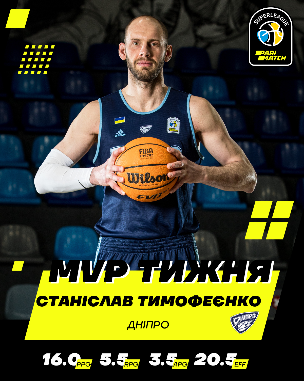 Визначено символічну п’ятірку та MVP баблів у Києві та Івано-Франківську 23