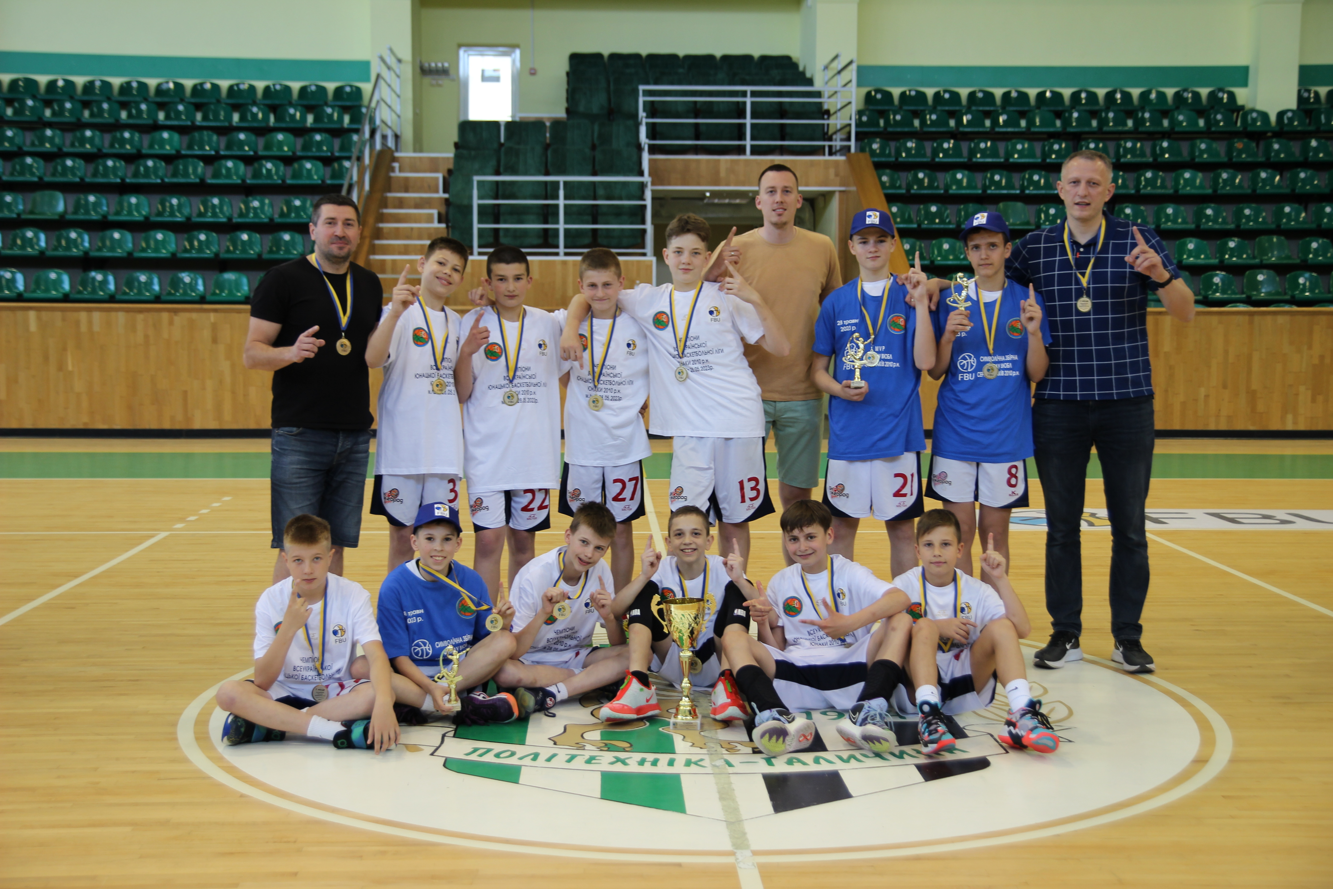 Ужгородська ЗОДЮСШ виграла чемпіонат України ВЮБЛ серед юнаків 2010 року народження