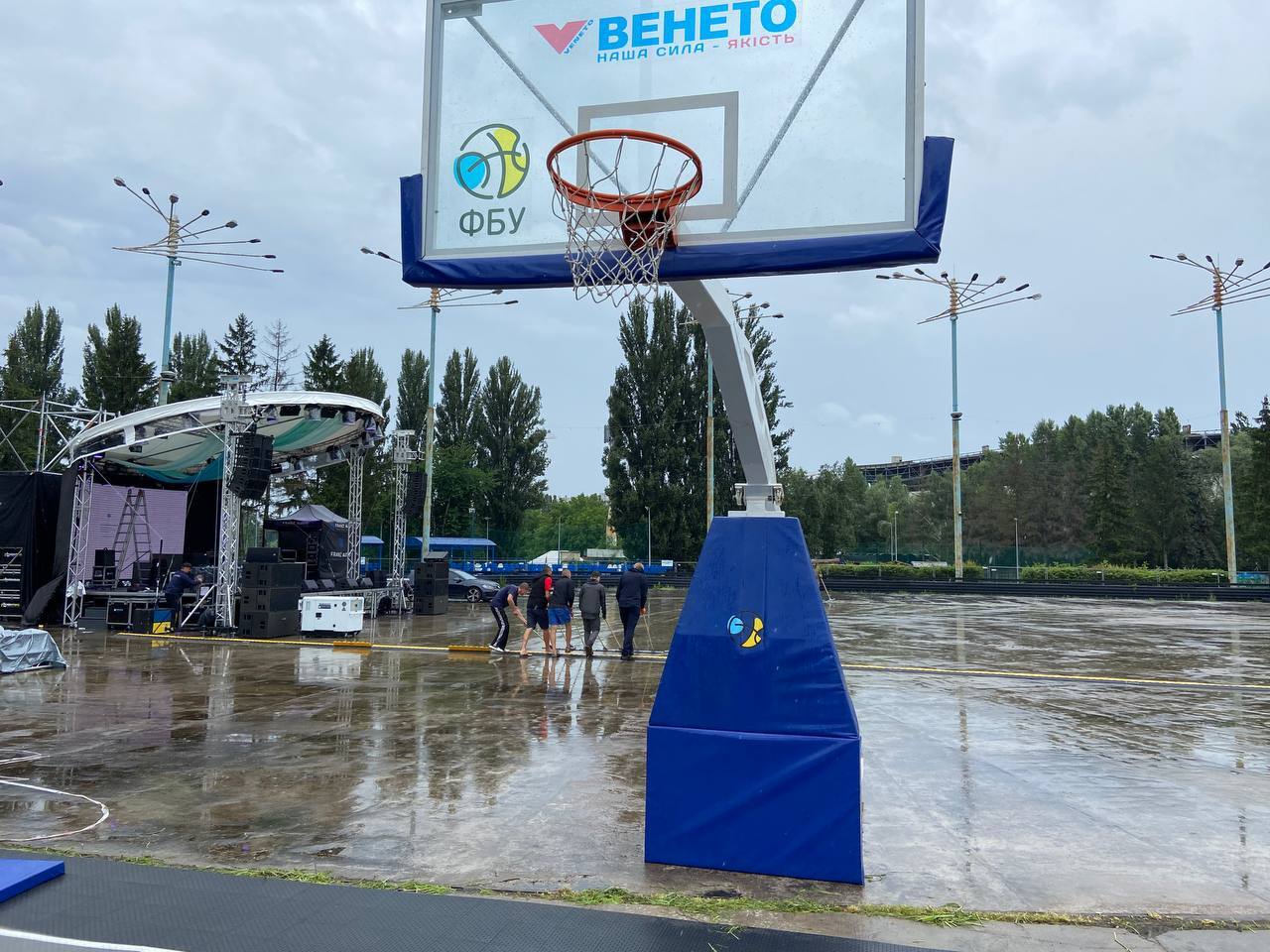 Матчі столичного туру чемпіонату України 3х3 перенесено до ПС Венето