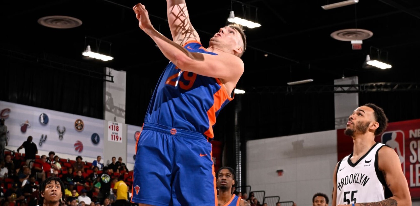 Дмитро Скапінцев провів другий матч за Нью-Йорк у Літній лізі НБА