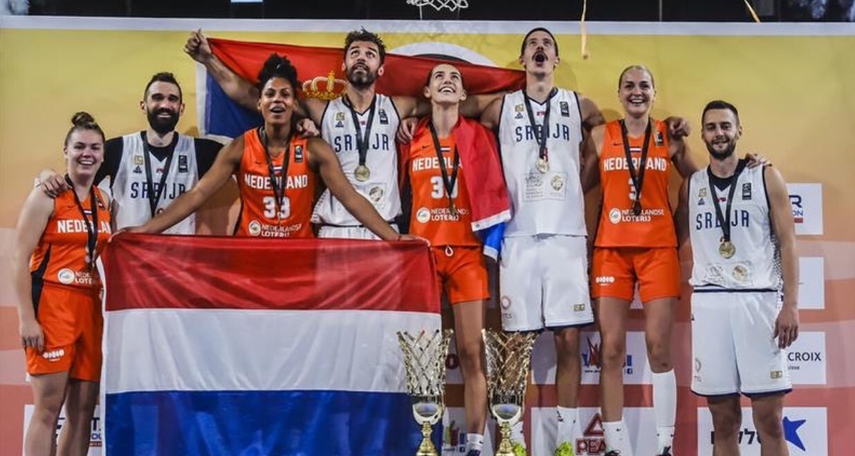 Збірні Сербії та Нідерландів виграли чемпіонат Європи 3х3