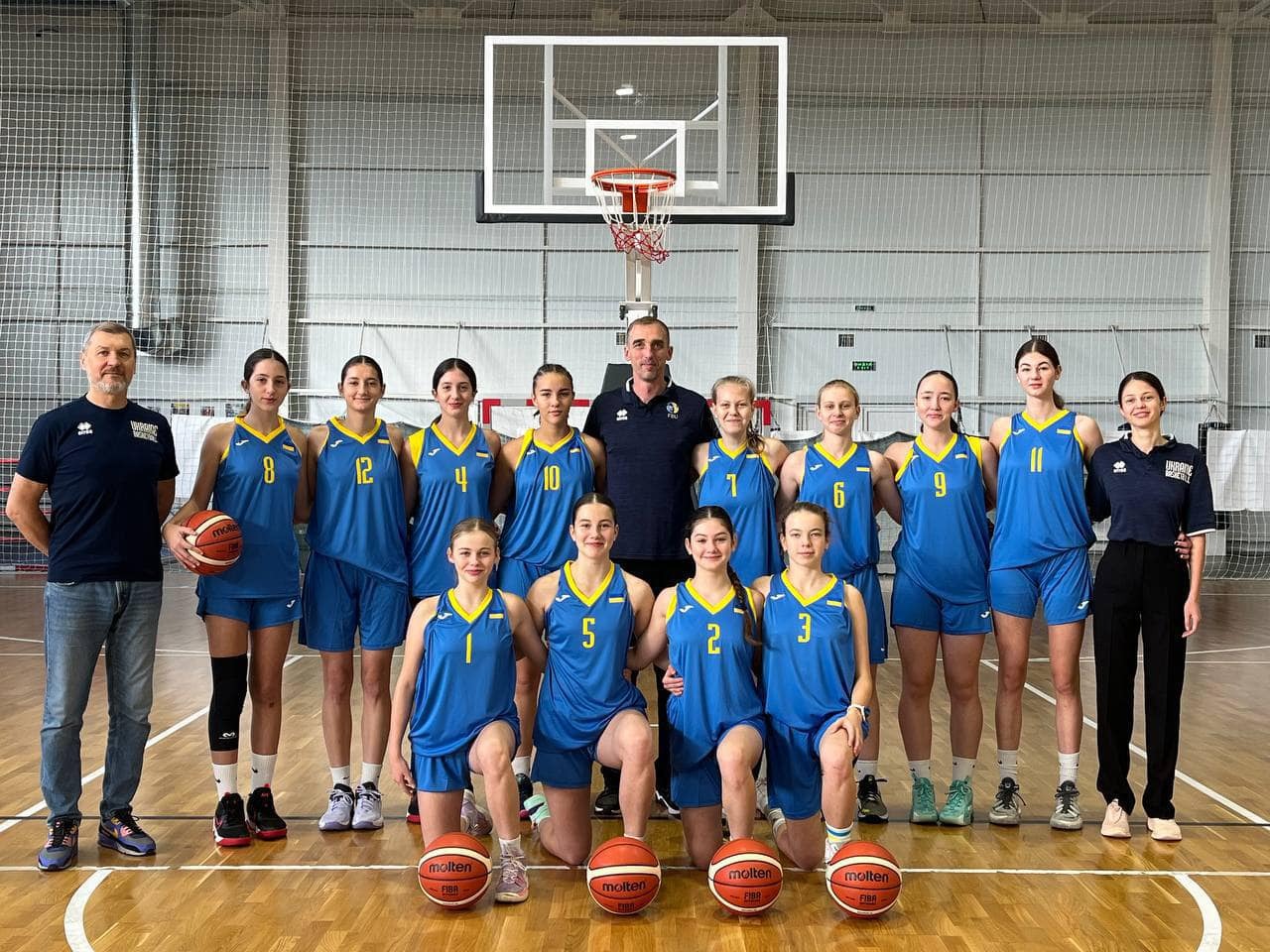 Жіноча збірна України U-15 зіграє на етапі ЄЮБЛ