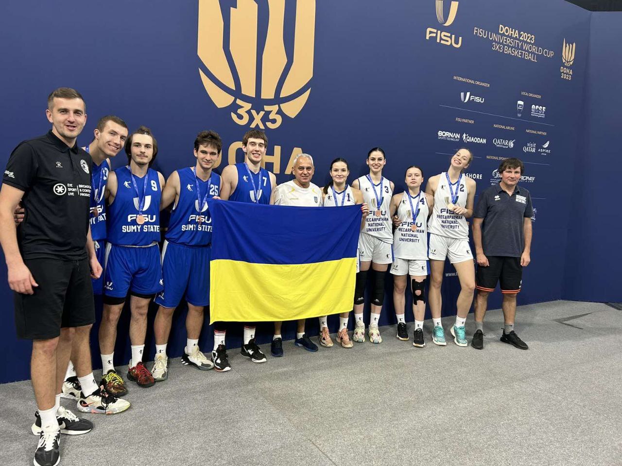 Українські команди завоювали нагороди на ЧС з баскетболу 3х3 серед університетських команд 