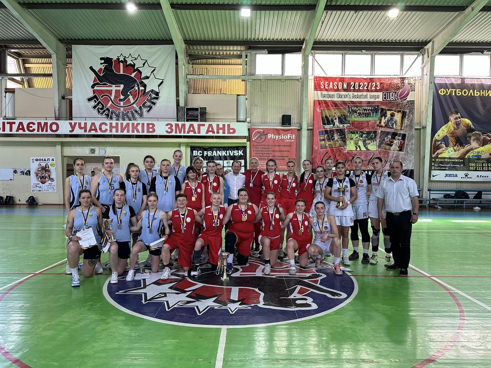 В Івано-Франківську відбувся фінал літньої Універсіади України серед жіночих команд