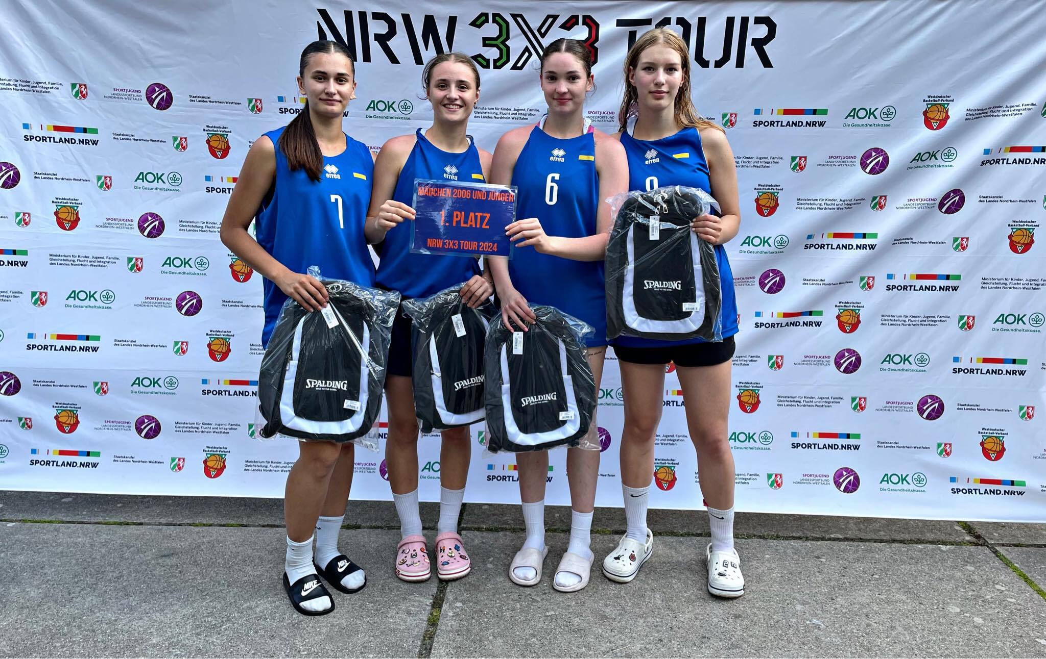 Жіноча збірна України U18 3х3 перемогла на турнірі в Німеччині