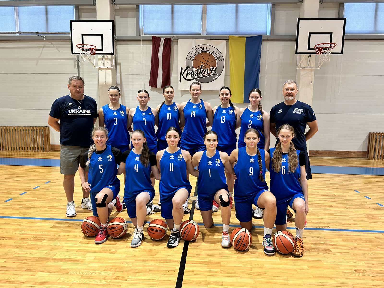 Жіноча збірна України U-18 розпочала підготовку до чемпіонату Європи