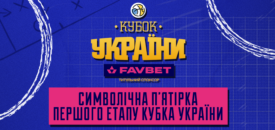 Визначено символічну збірну першого етапу Кубка України 